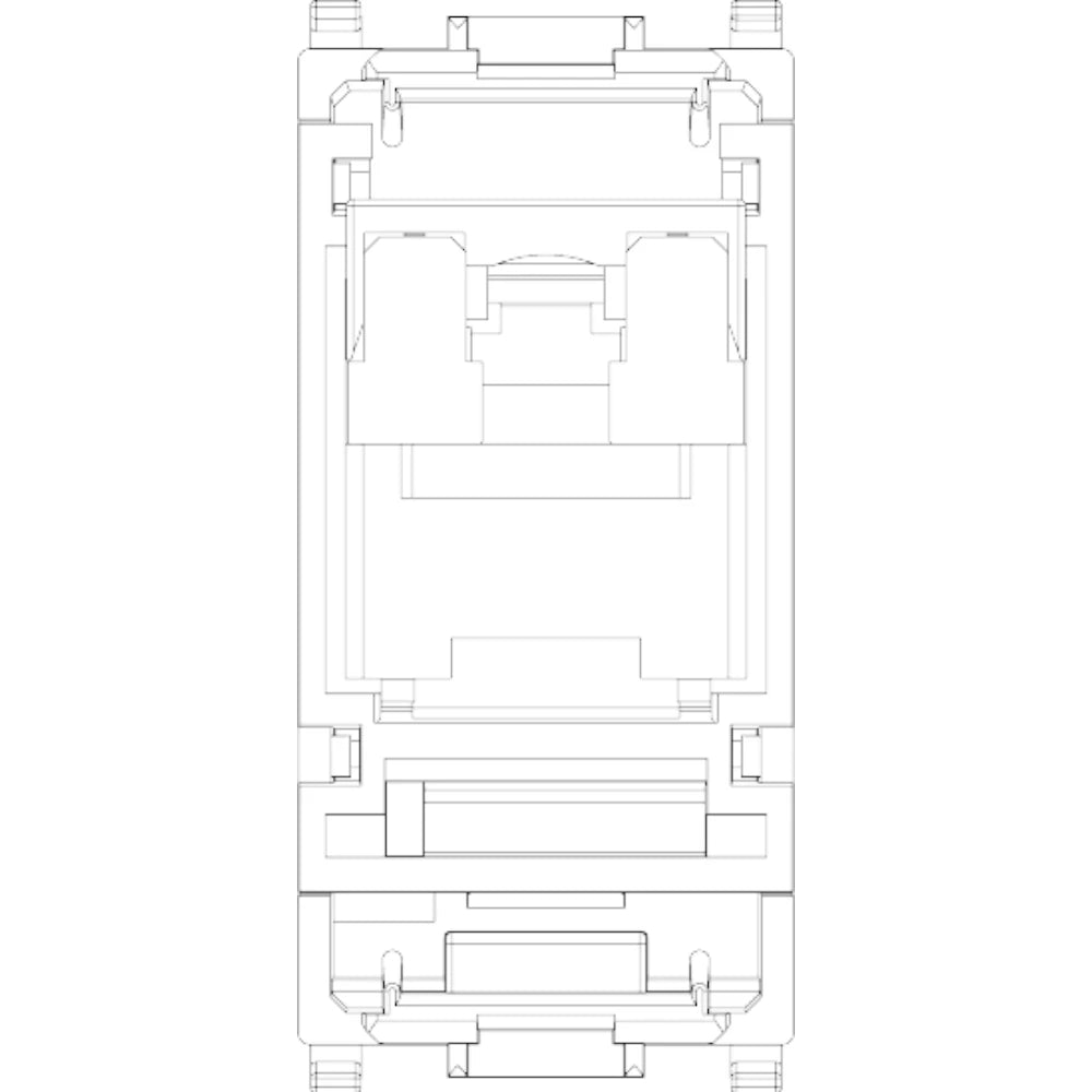 Vimar Plana RJ45 Keystone Adaptor — Quality Boat Parts