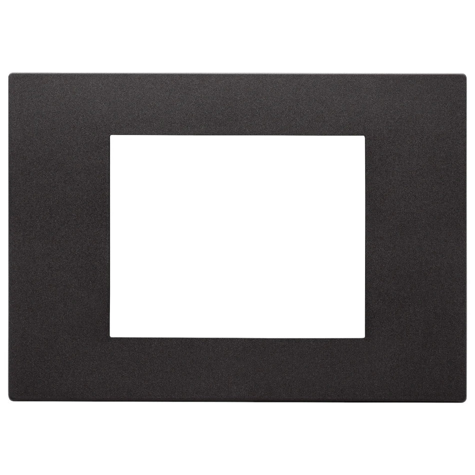 Vimar LINEA 3-Module Cover Plate, Horizontal/Vertical Mount, IP00 — Quality Boat Parts