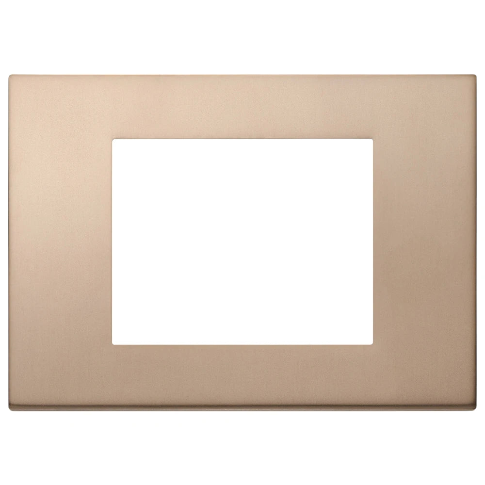 Vimar LINEA 3-Module Cover Plate, Horizontal/Vertical Mount, IP00 — Quality Boat Parts