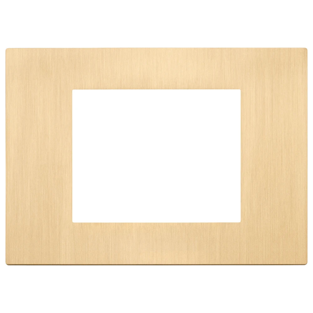 Vimar LINEA 3-Module Cover Plate, Horizontal/Vertical Mount, IP00 — Quality Boat Parts