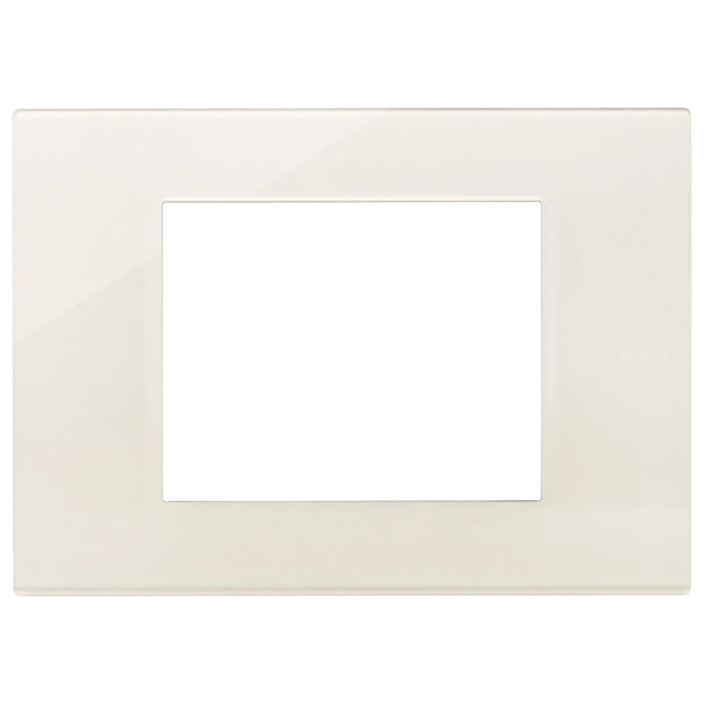 Vimar LINEA 3-Module Cover Plate, Horizontal/Vertical Mount, IP00 — Quality Boat Parts