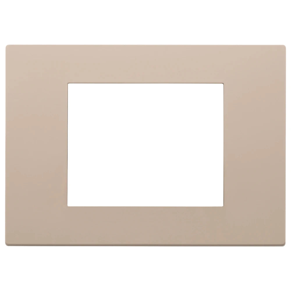 Vimar LINEA 3-Module Cover Plate, Horizontal/Vertical Mount, IP00 — Quality Boat Parts