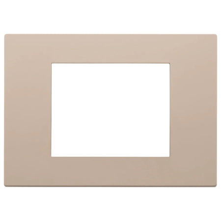 Vimar LINEA 3-Module Cover Plate, Horizontal/Vertical Mount, IP00 — Quality Boat Parts
