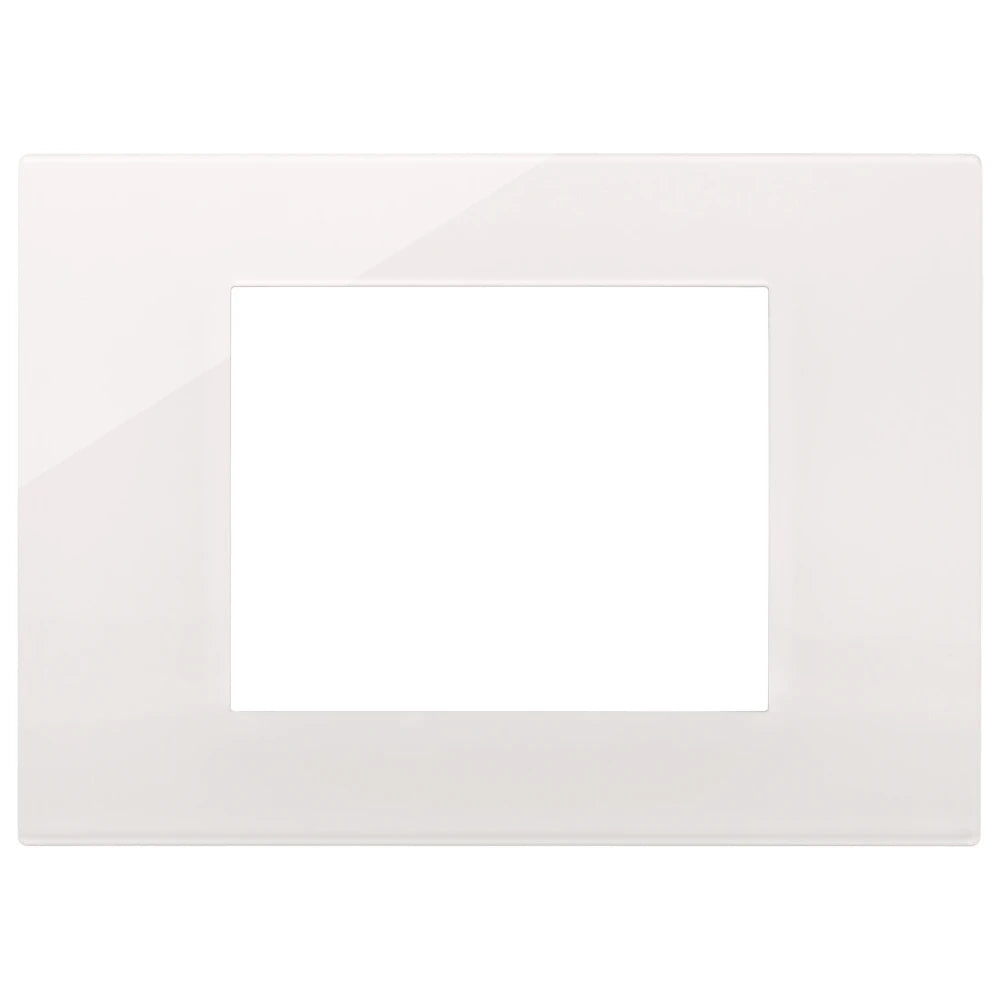 Vimar LINEA 3-Module Cover Plate, Horizontal/Vertical Mount, IP00 — Quality Boat Parts