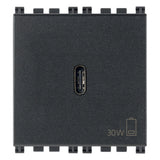 Vimar ARKÉ USB-C Supply Unit, 2 Modules, Power Delivery, 120-240V, Flush Mount — Quality Boat Parts