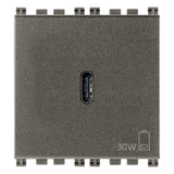 Vimar ARKÉ USB-C Supply Unit, 2 Modules, Power Delivery, 120-240V, Flush Mount — Quality Boat Parts