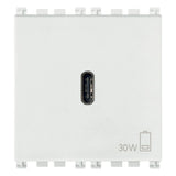 Vimar ARKÉ USB-C Supply Unit, 2 Modules, Power Delivery, 120-240V, Flush Mount — Quality Boat Parts