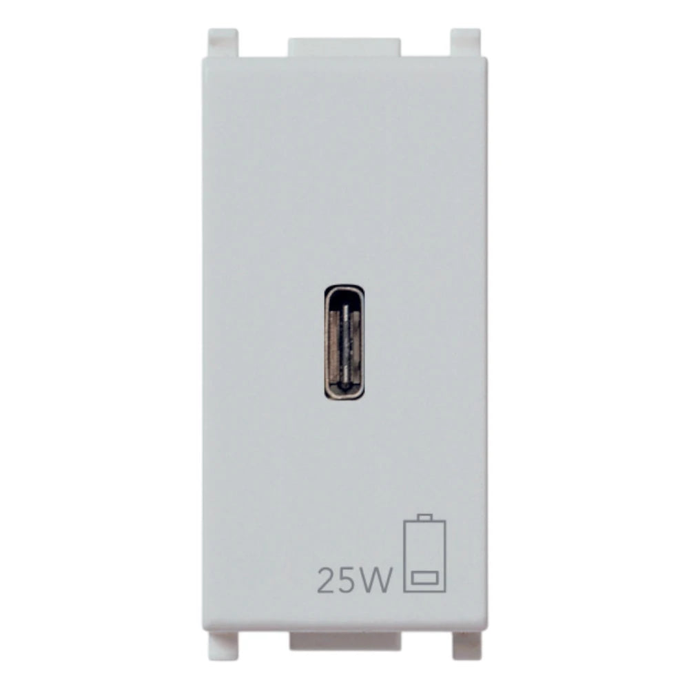 Vimar Plana 1 Module USB Power Supply Unit, 120-240V, 50/60 Hz — Quality Boat Parts