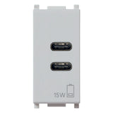 Vimar Plana 1 Module USB Power Supply Unit, 120-240V, 50/60 Hz — Quality Boat Parts