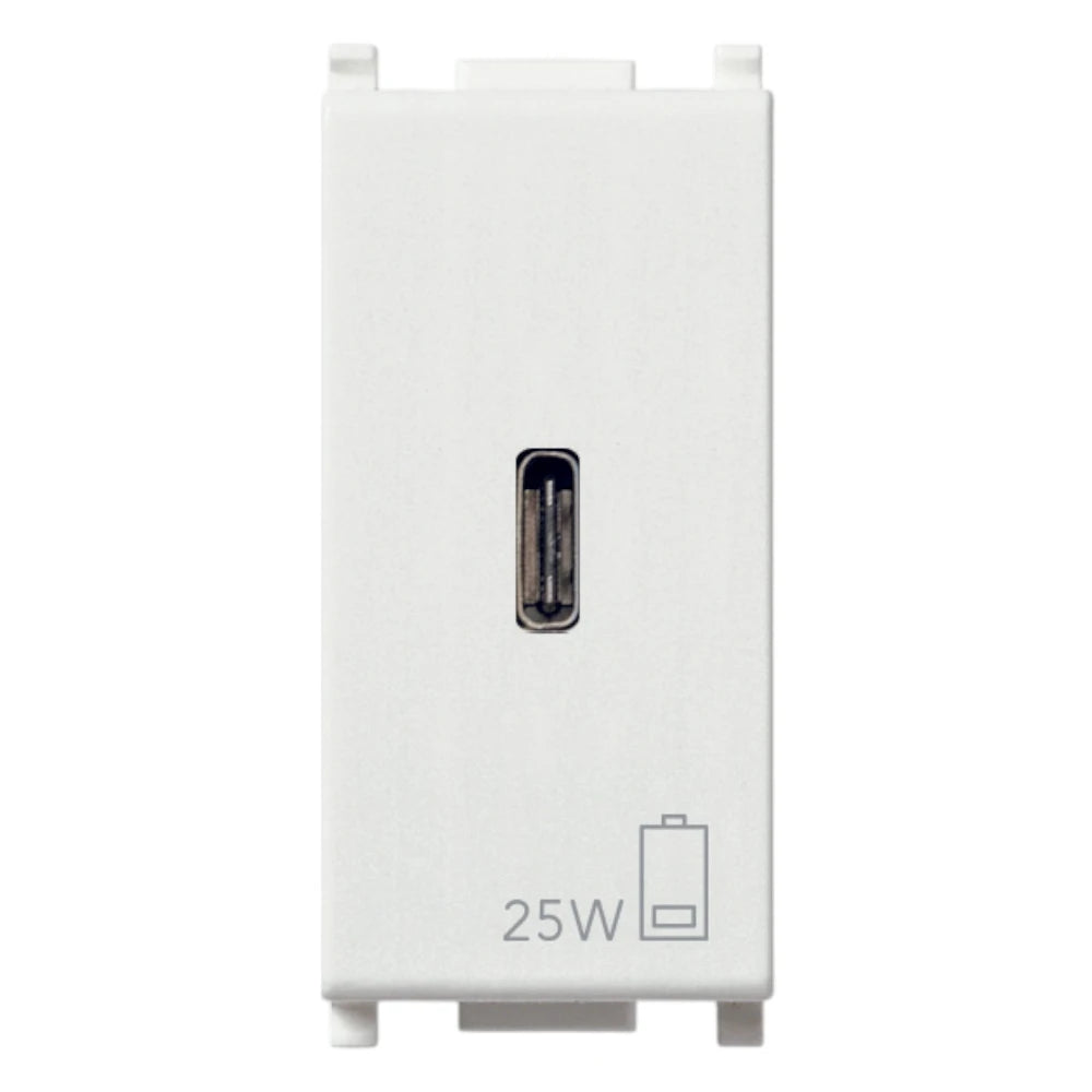 Vimar Plana 1 Module USB Power Supply Unit, 120-240V, 50/60 Hz — Quality Boat Parts