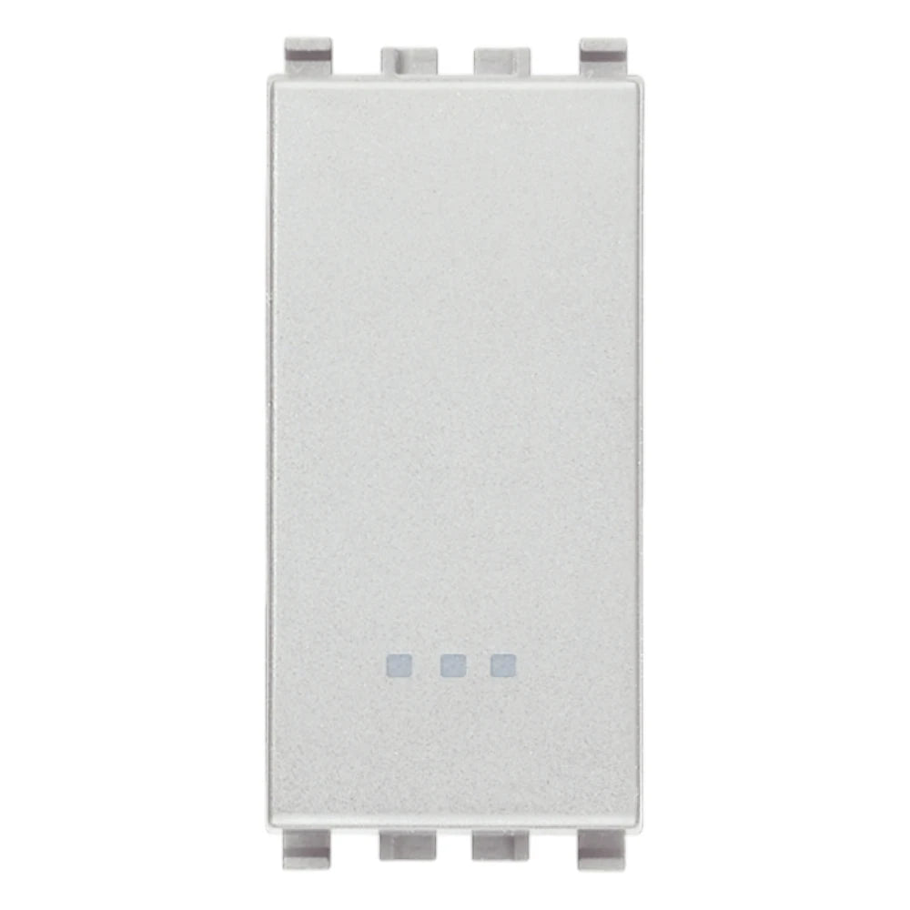 Vimar EIKON 1P 1-Way Switch, 20AX, 250V, IP40, Optional LED Lighting — Quality Boat Parts
