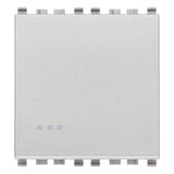 Vimar EIKON 1P 1-Way Switch, 20AX, 250V, IP40, Optional LED Lighting — Quality Boat Parts
