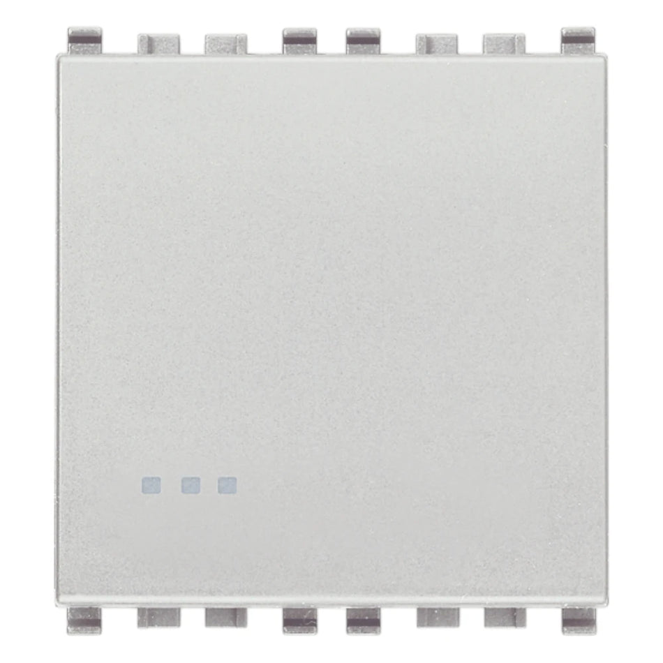 Vimar EIKON 1P 1-Way Switch, 20AX, 250V, IP40, Optional LED Lighting — Quality Boat Parts