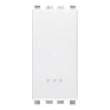 Vimar EIKON 1P 1-Way Switch, 20AX, 250V, IP40, Optional LED Lighting — Quality Boat Parts