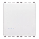 Vimar EIKON 1P 1-Way Switch, 20AX, 250V, IP40, Optional LED Lighting — Quality Boat Parts