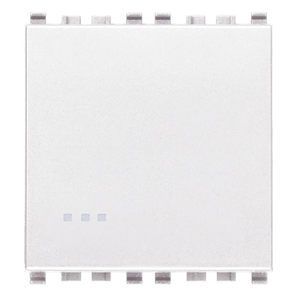 Vimar EIKON 1P 1-Way Switch, 20AX, 250V, IP40, Optional LED Lighting — Quality Boat Parts