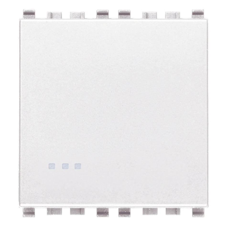 Vimar EIKON 1P 1-Way Switch, 20AX, 250V, IP40, Optional LED Lighting — Quality Boat Parts