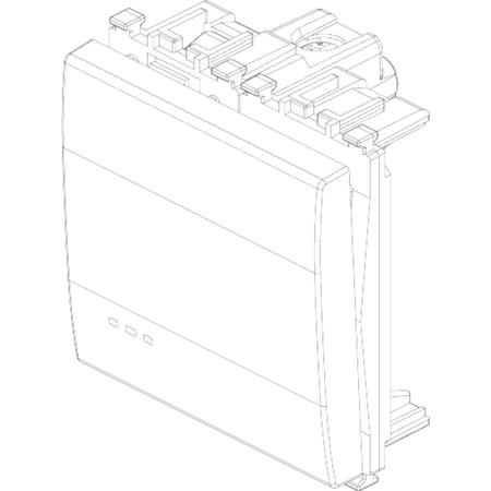 Vimar EIKON 1P 1-Way Switch, 20AX, 250V, IP40, Optional LED Lighting — Quality Boat Parts