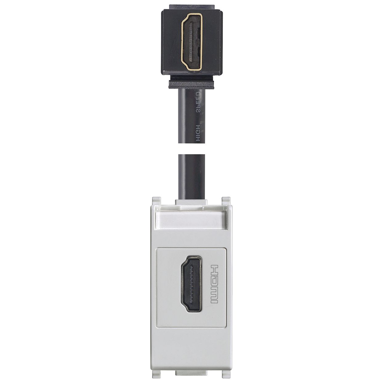 Vimar Plana HDMI 2.1b Socket Outlet, Keystone Fixing, IP20 — Quality Boat Parts