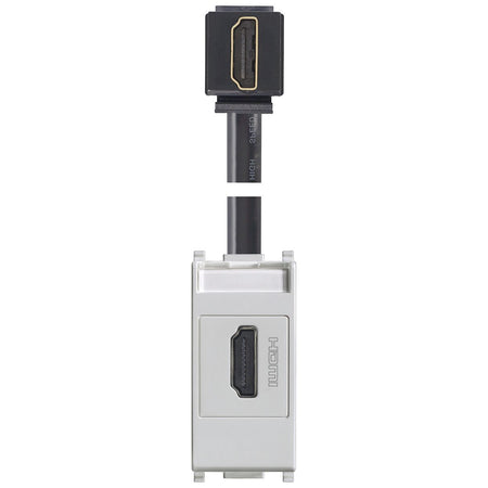 Vimar Plana HDMI 2.1b Socket Outlet, Keystone Fixing, IP20 — Quality Boat Parts