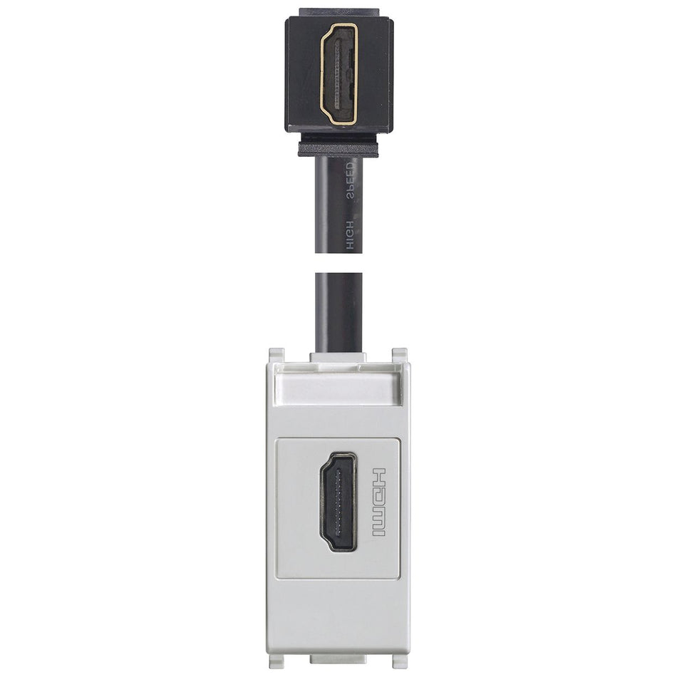 Vimar Plana HDMI 2.1b Socket Outlet, Keystone Fixing, IP20 — Quality Boat Parts