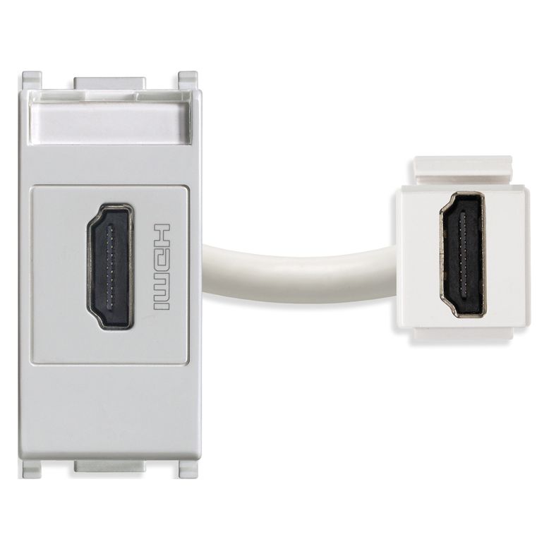 Vimar Plana HDMI 2.1b Socket Outlet, Keystone Fixing, IP20 — Quality Boat Parts