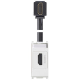 Vimar Plana HDMI 2.1b Socket Outlet, Keystone Fixing, IP20 — Quality Boat Parts