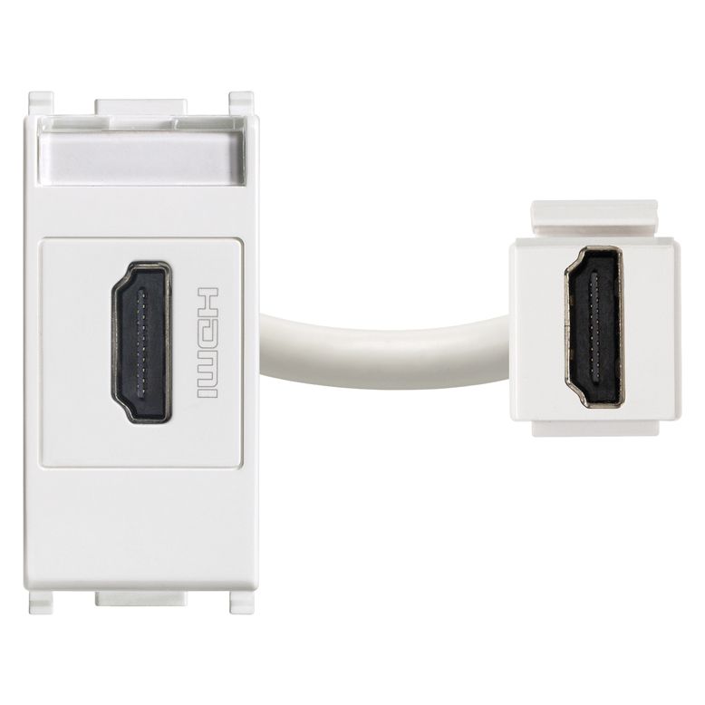 Vimar Plana HDMI 2.1b Socket Outlet, Keystone Fixing, IP20 — Quality Boat Parts