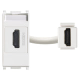 Vimar Plana HDMI 2.1b Socket Outlet, Keystone Fixing, IP20 — Quality Boat Parts