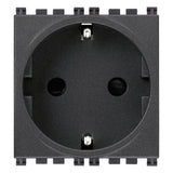 Vimar Arké 19208 SICURY SCHUKO Socket Outlet, 16A 250V, 2-Module, IP20 — Quality Boat Parts