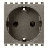 Vimar Arké 19208 SICURY SCHUKO Socket Outlet, 16A 250V, 2-Module, IP20 — Quality Boat Parts