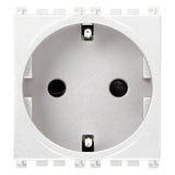 Vimar Arké 19208 SICURY SCHUKO Socket Outlet, 16A 250V, 2-Module, IP20 — Quality Boat Parts