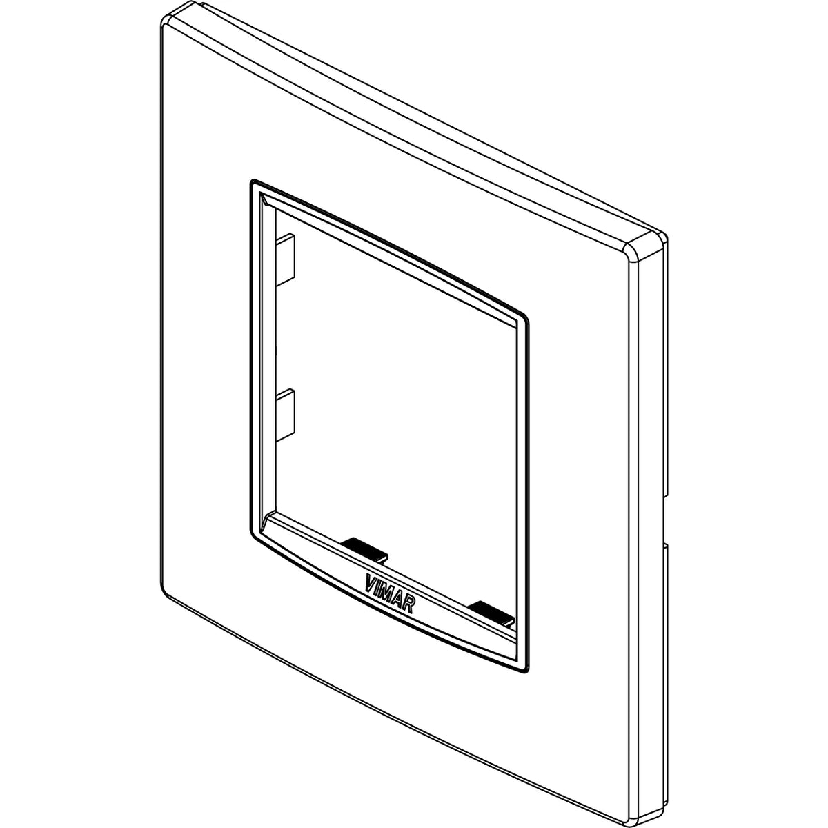 Vimar Eikon Classic Cover Plate, 2-Module — Quality Boat Parts