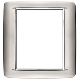 Vimar Eikon Round Cover Plate, 8 (4+4)-Module — Quality Boat Parts