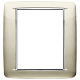 Vimar Eikon Round Cover Plate, 8 (4+4)-Module — Quality Boat Parts