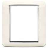 Vimar Eikon Round Cover Plate, 8 (4+4)-Module — Quality Boat Parts