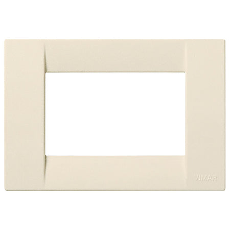 Vimar Idea Classica Cover Plate, 3-Module, Clamp Mounting — Quality Boat Parts