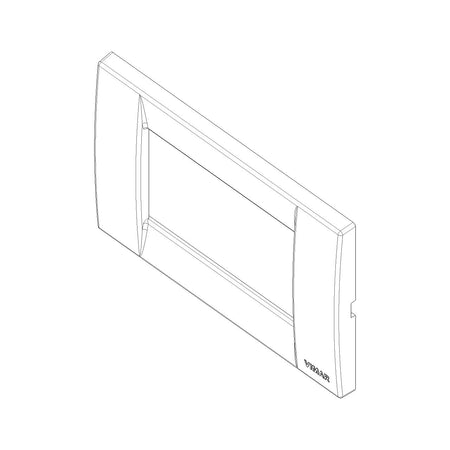 Vimar Idea Classica Cover Plate, 3-Module, Clamp Mounting — Quality Boat Parts