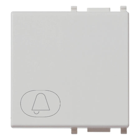 Vimar Plana Interchangeable 2-Module Button, Lightable, IP40 — Quality Boat Parts