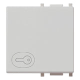 Vimar Plana Interchangeable 2-Module Button, Lightable, IP40 — Quality Boat Parts