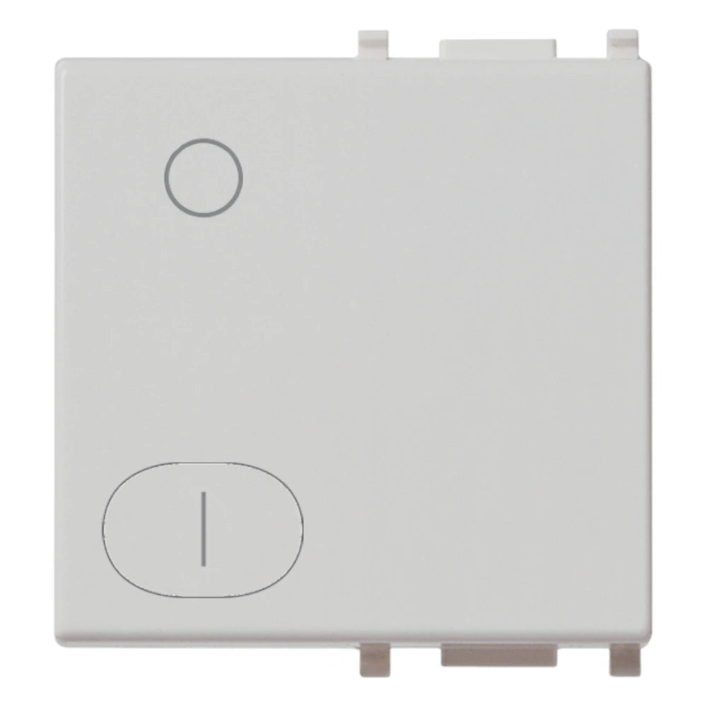 Vimar Plana Interchangeable 2-Module Button, Lightable, IP40 — Quality Boat Parts