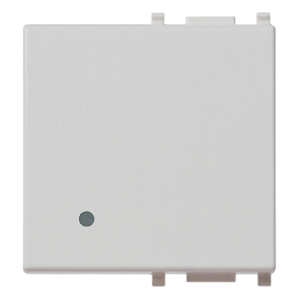 Vimar Plana Interchangeable 2-Module Button, Lightable, IP40 — Quality Boat Parts