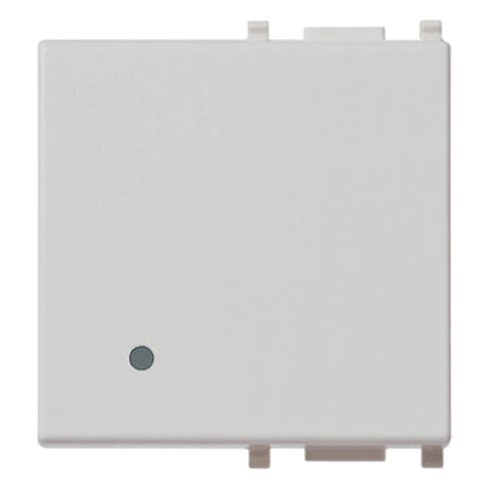 Vimar Plana Interchangeable 2-Module Button, Lightable, IP40 — Quality Boat Parts