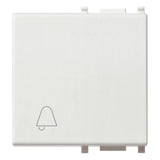 Vimar Plana Interchangeable 2-Module Button, Lightable, IP40 — Quality Boat Parts