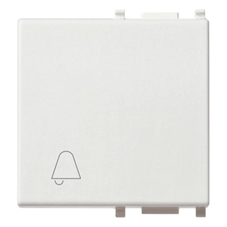 Vimar Plana Interchangeable 2-Module Button, Lightable, IP40 — Quality Boat Parts
