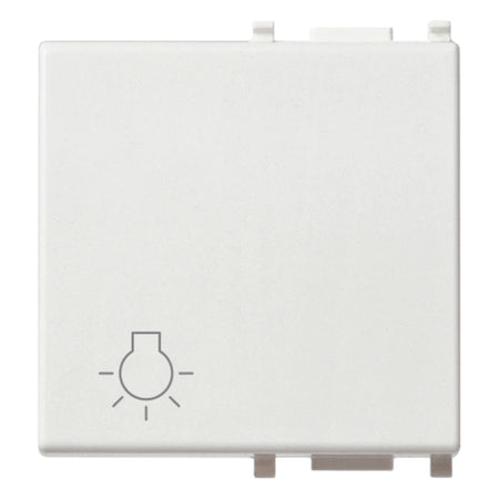 Vimar Plana Interchangeable 2-Module Button, Lightable, IP40 — Quality Boat Parts