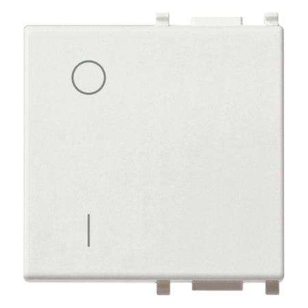 Vimar Plana Interchangeable 2-Module Button, Lightable, IP40 — Quality Boat Parts