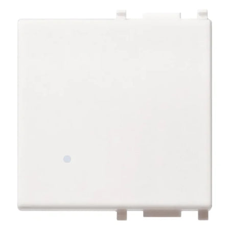 Vimar Plana Interchangeable 2-Module Button, Lightable, IP40 — Quality Boat Parts