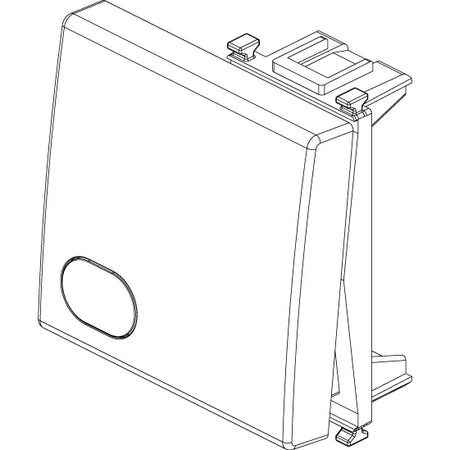 Vimar Plana Interchangeable 2-Module Button, Lightable, IP40 — Quality Boat Parts