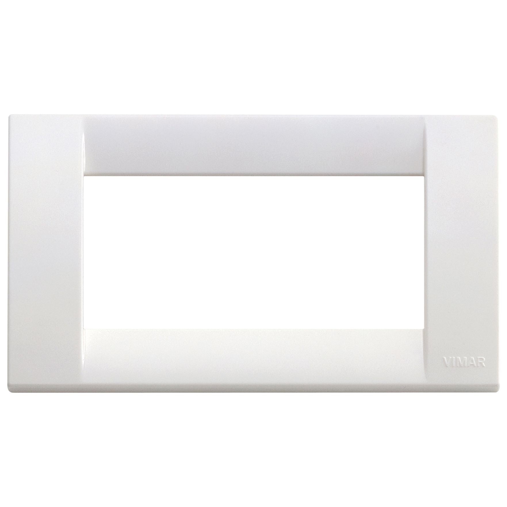 Vimar Idea Classica 4-Module Cover Plate, Horizontal/Vertical Mounting, 145 x 82 mm, Thermoplastic — Quality Boat Parts